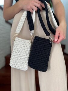 woolen sling bag