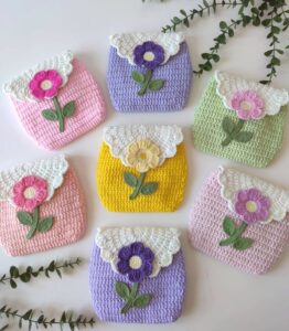 crochet earbuds cover