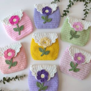 crochet earbuds cover