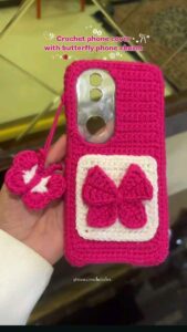 Home woolen sling bag