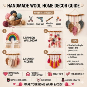 Easy Woolen Wall Hanging Ideas for Beautiful Home Décor